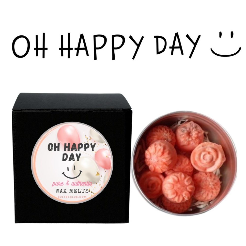 Oh Happy Day Sultry Melts -or- Travel Candle